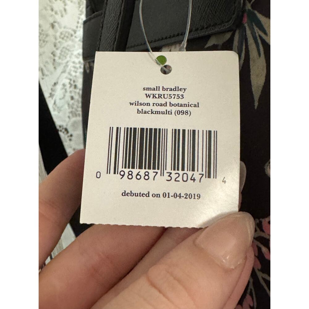 Kate Spade Wilson Road Botanical Small Bradley Backpack NWT Floral Nylon - Picture 6 of 14